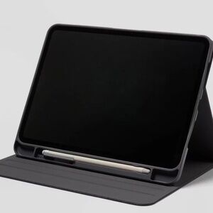 Brand New Apple iPad Pro 11" 2024 Tablet Case by heyday Black Saffiano Textured